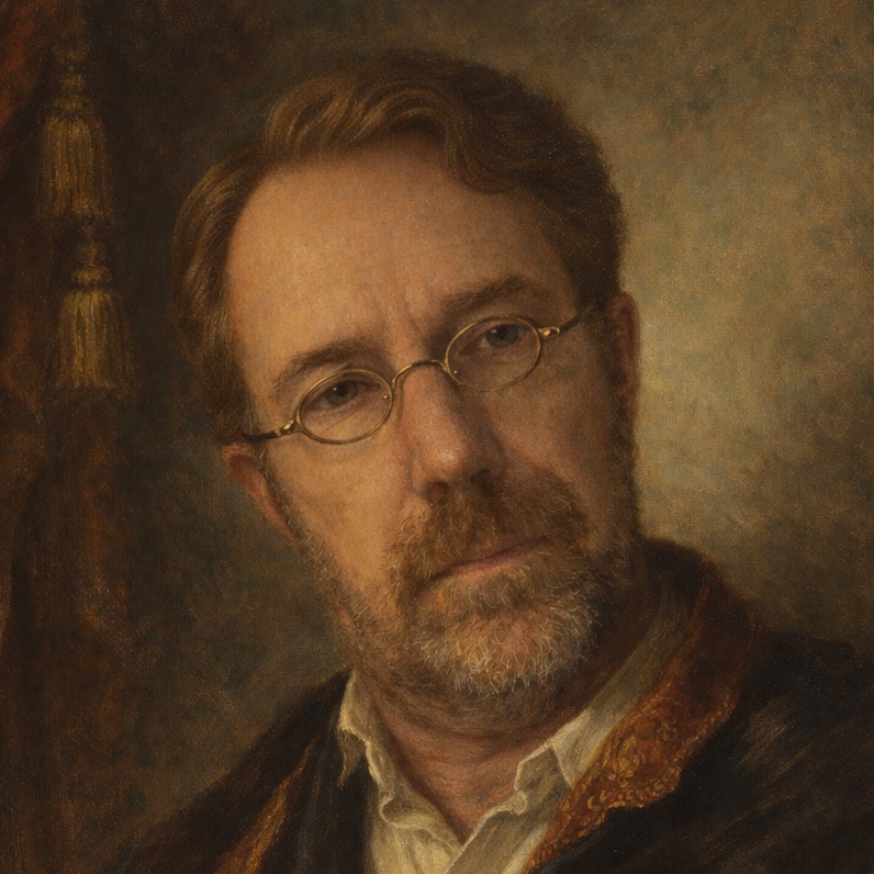 Brent Roberts seated portrait
